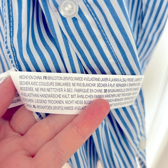 Forever 21+ Stripped Blouse - Picture 3 of 4